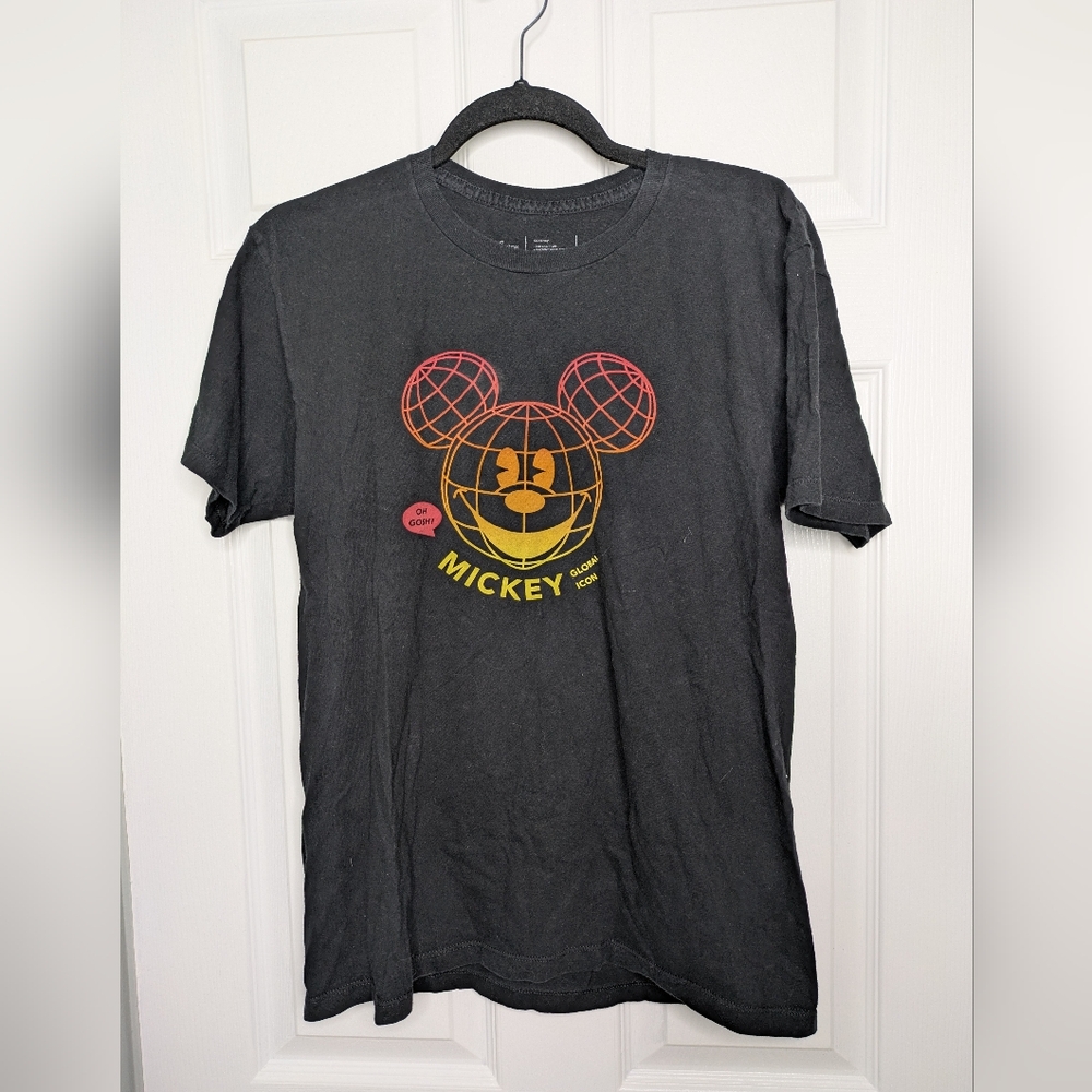 Neff X Disney Collab Mickey World Global Icon 90th Anniversary Shirt Size Medium